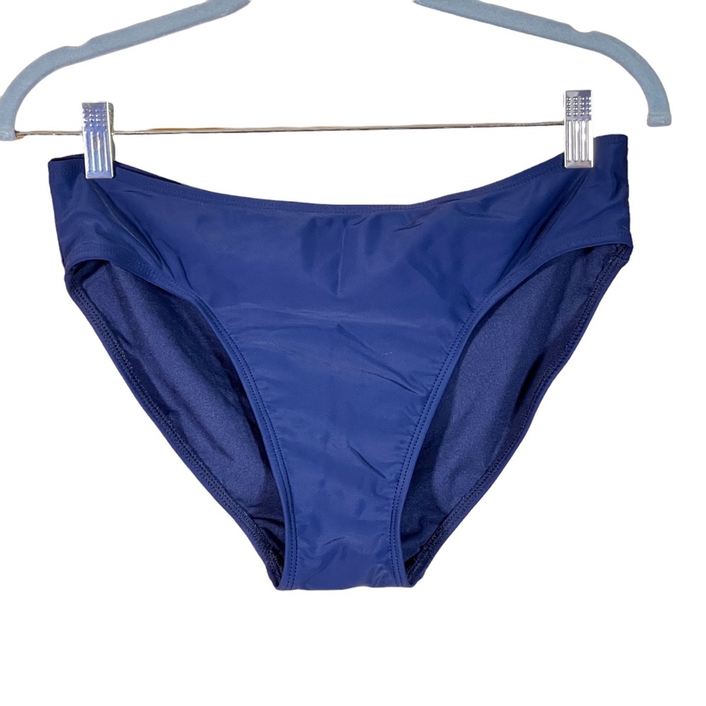 Anne Cole Collection Woman’s Navy Bikini Bottoms Swimsuit Bottoms Size 8
